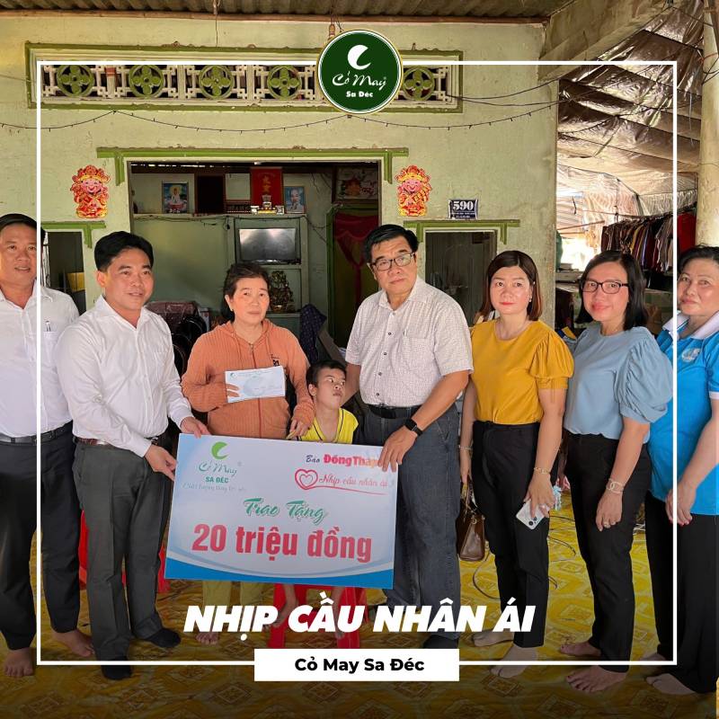 Chung tay hỗ trợ bé mắc bệnh hiểm nghèo tại huyện Tam Nông