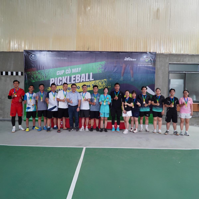 Co May Sa Dec shines at the sports festival of the Dong Thap journalists association
