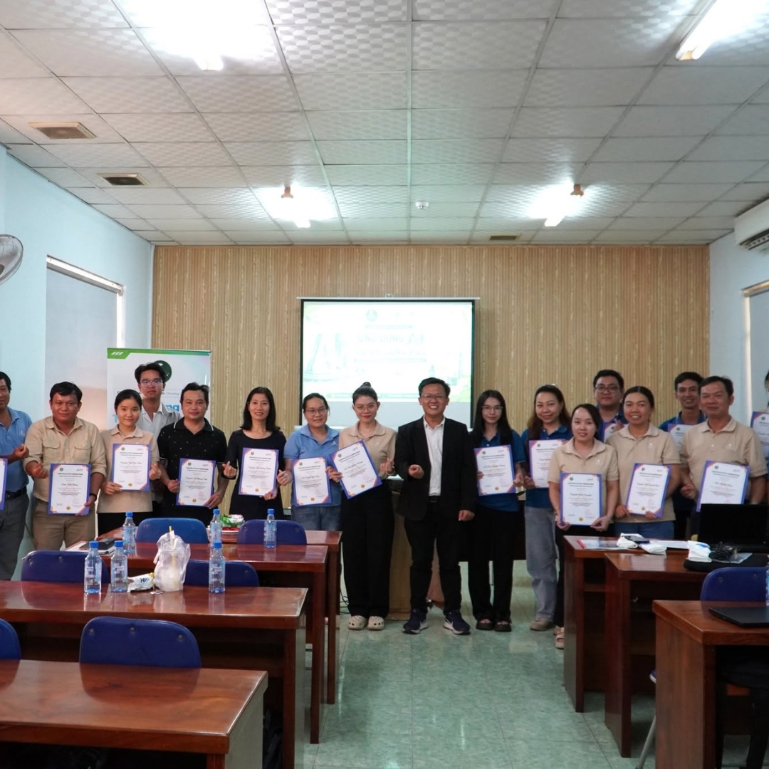 Cỏ May Sa Đéc tổ chức thành công khóa đào tạo 