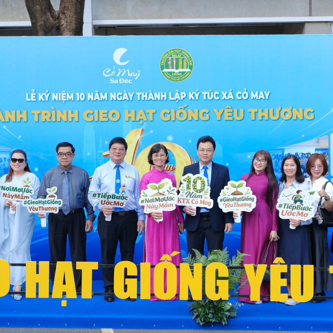 VOH Online (24/05/2026) – “Ký túc xá Cỏ May: 10 năm một mái nhà, ngàn ước mơ”