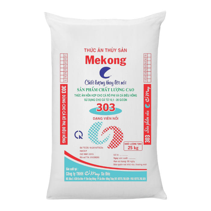 Thức ăn thủy sản Mekong - 303